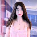 Factory supply 158 CM cute and sexy girl silicone sex doll for men sex love doll with big breast and ass